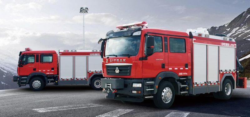 Emergency Rescue Fire Vehicle with National-V Emission Standards