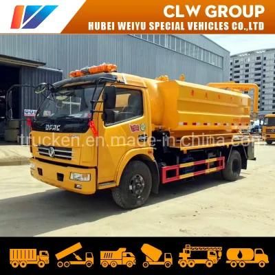 Vacuum Sewage Suction Tanker Truck High Pressure Water Cleaning Vehicle