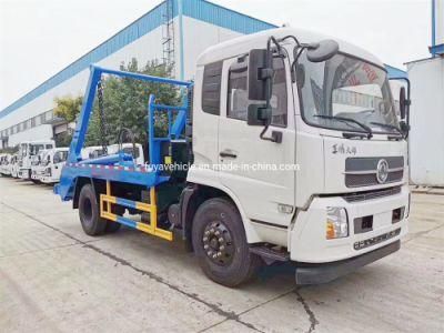 China 10m3 10cbm 10ton 10 Cubic 10 Ton Swing Roll on and off Garbage Truck