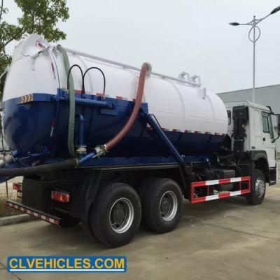 Sinotruk HOWO 4X2 20cbm 22cbm 24cbm Sewage Suction Vacuum Truck