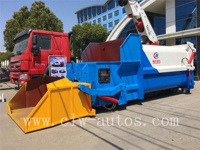 16cbm Mobile Garbage Compression Station for Hooklift Truck