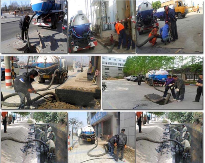 Dongfeng Kr Sanitation Septic Vacuum Sewer Sewage Cleaning Truck