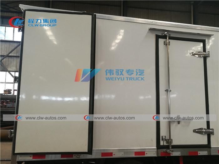 Isuzu 5t Refrigerated Van Truck Frozen Sea Food Delivery Truck 6t Refrigerator Truck