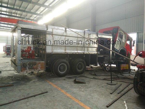 Fire Rescure Special Vehicels 6000liter Water Foam Fire Fighting Truck