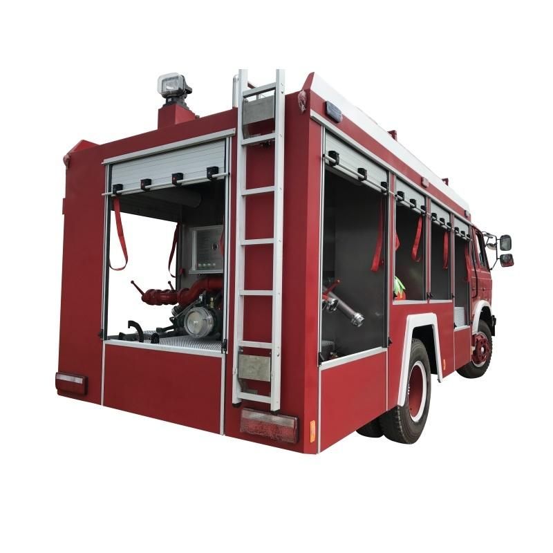 Dongfeng 153 6cbm 7m3 8m3 Double Row Foam Fire Truck