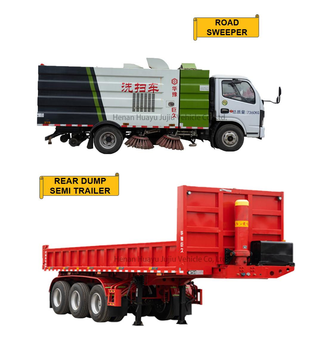 China High Quality 5cbm Sweeper Tank Volume Road Sweeper