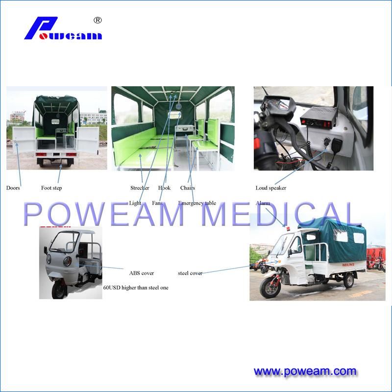 Quality and Versatile Tricycle Ambulances