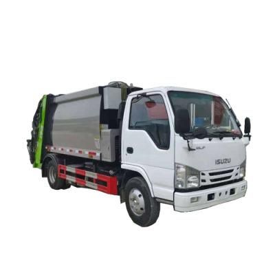 Isu-Zu 4-6cbm Garbage Truck Compactor for Sale