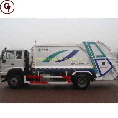 10m3 Sinotruk HOWO Refuse Compactor Truck Bin Truck Rubbish Waste Collector Garbage Truck 10000L Senegal