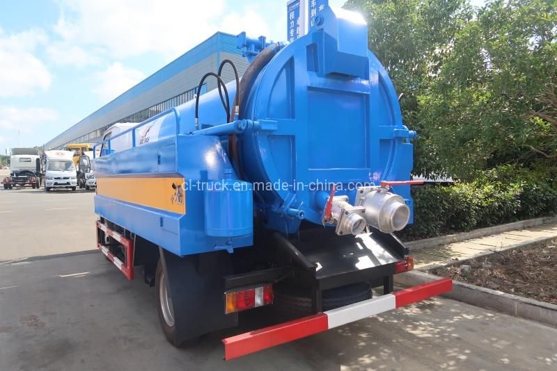 Japan I Suzu Small 3m3 4m3 5m3 Cleaning Sewage Suction Tank Truck for Sale