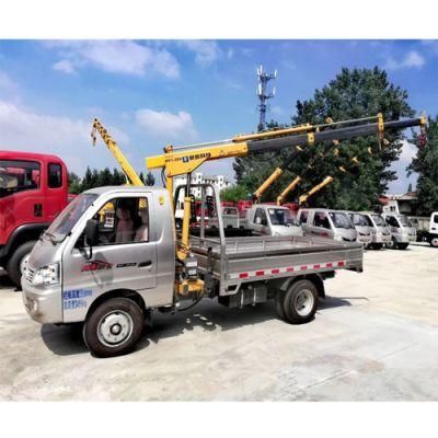 Beijing Auto 4X2 Mini 1 Ton Truck Mounted Crane for Sale