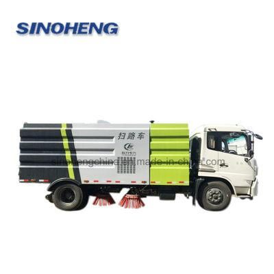 China Top Brand Dongfeng Pto Driven Tractor Road Sweeper Street Cleaning Sweeper Truck