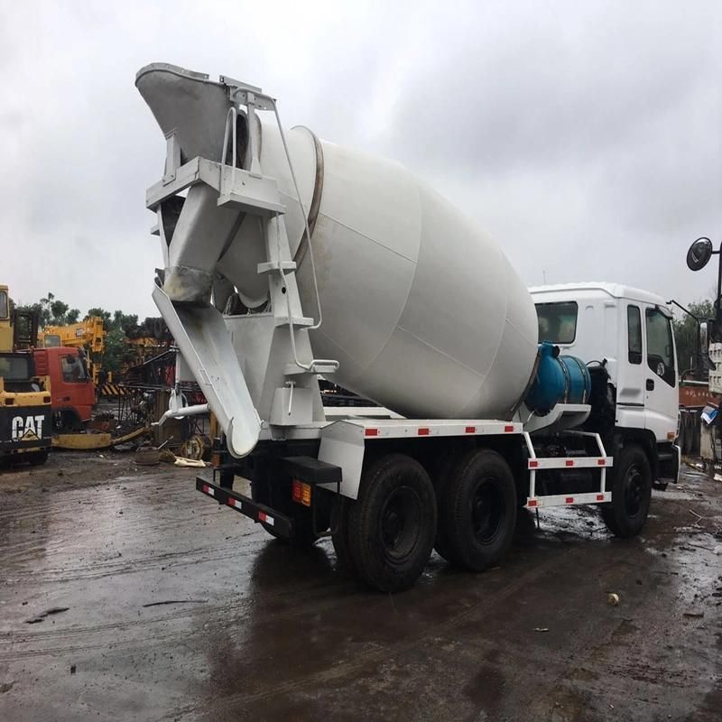 Construction Machine Cement Concrete Truck Used Isuzu Mixer Truck