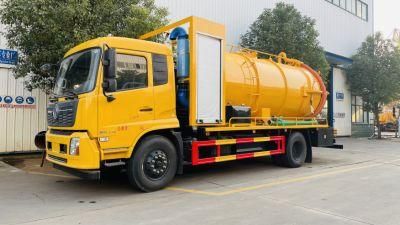 Chinese 10ton 12000 Litres 12000L 2000 Gallons Septic Suction Tank Truck