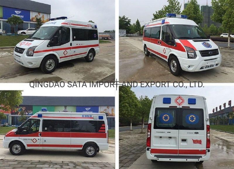 Transit V348 Monitoring ICU Emergency Ambulance Van for Sale