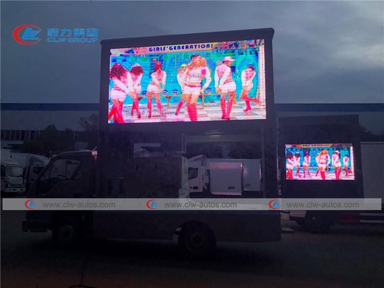 Mobile P3 P4 P5 P6 Outdoor LED display Road Show Truck Forland Colorful Screen Billboard LED Advertising Truck for Sale