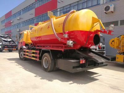 Sinotruk HOWO 4X2 8000liter Vacuum Sewage Suction Truck