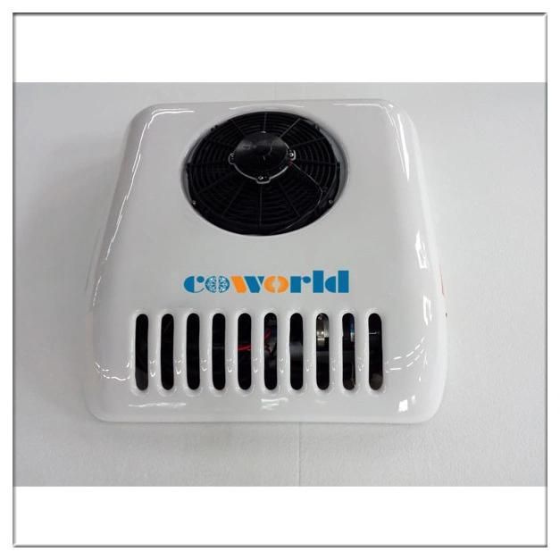 R134A Split Engine Power Frozen Food Chicken Seafood Roof Mounted One Condenser Fan Copper Tube Evaporator Van Refrigeration Unit