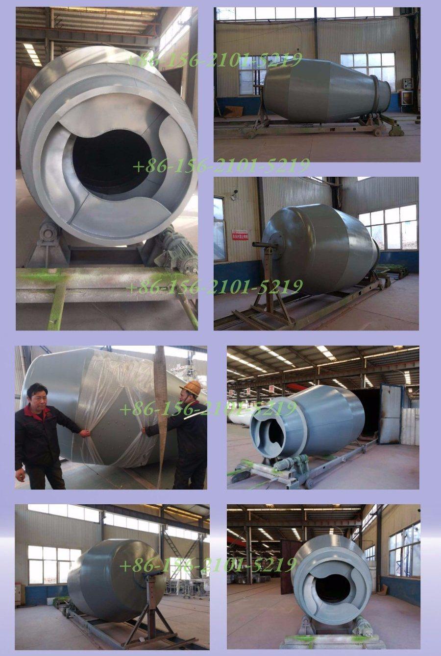 Bueno Brand Material Cement Concrete Mixer Drum for Man Truck Chassis