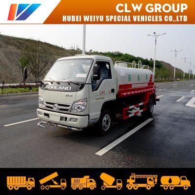 Dongfeng 4*2 2ton/3ton/4ton Water Bowser Truck Water Transportation Road Sprinkler Truck