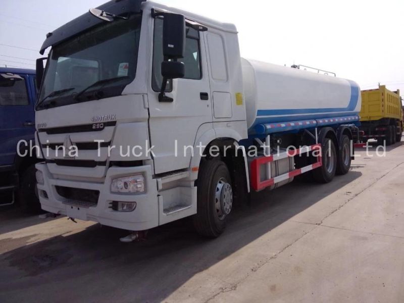 20000L Sinotruk HOWO 6X4 Sprinkler Water Tanker Truck