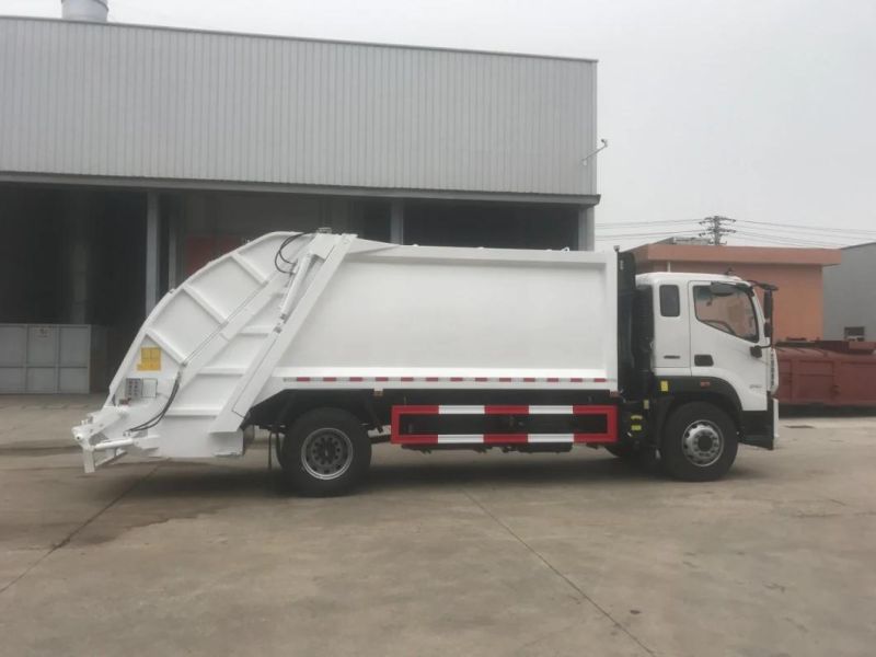 Factory Foton Auman 4X2 Rhd 10m3 12m3 14m3 15m3 Compressed Compression Garbage Compactor Truck for Sale