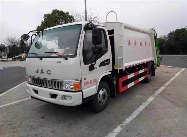 Small JAC Large Compressed Garbage Truck hydraulic Cylinder Compression Garbage Truck