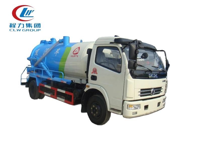 3cbm 4cbm 5cbm Fecal Suction Truck Sewage Suction Truck Vacuum Truck