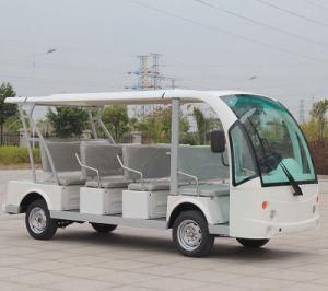 Wholesale Battery Power 11 Seaters Electric Airport Shuttle Bus Car (DN-11)