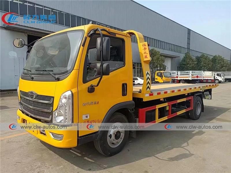 Foton Forland 3tons 5tons Small Wrecker Truck Flatbed Towing Truck for Road Recovery