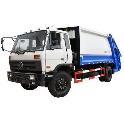 Rhd Dongfeng 6 Wheels 10cbm 12cbm 14cbm Compress Delivery Loading Transit Garbage Truck, Compactor Garbage Truck