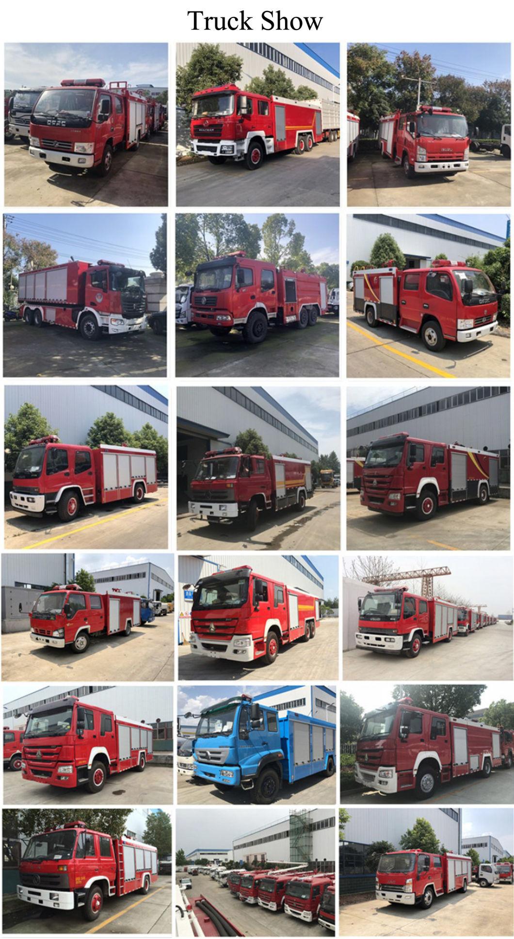 China Truck Dongfeng 4X4 Full Drive Fire Rescue Water and Foam Tank 55000 Liters Fire Fighting Truck Fire Engine Fire Truck