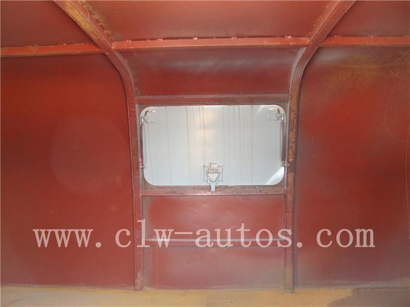China FAW 4X2 5cbm/5000liters Dustbin Mini Sealed Garbage Truck