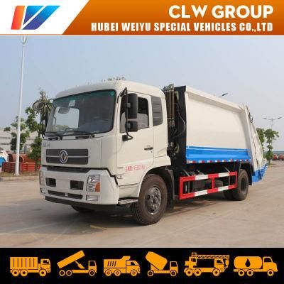 Factory Supply 4X2 12000liters Refuse Collector Compressed Garbage Compactor Truck