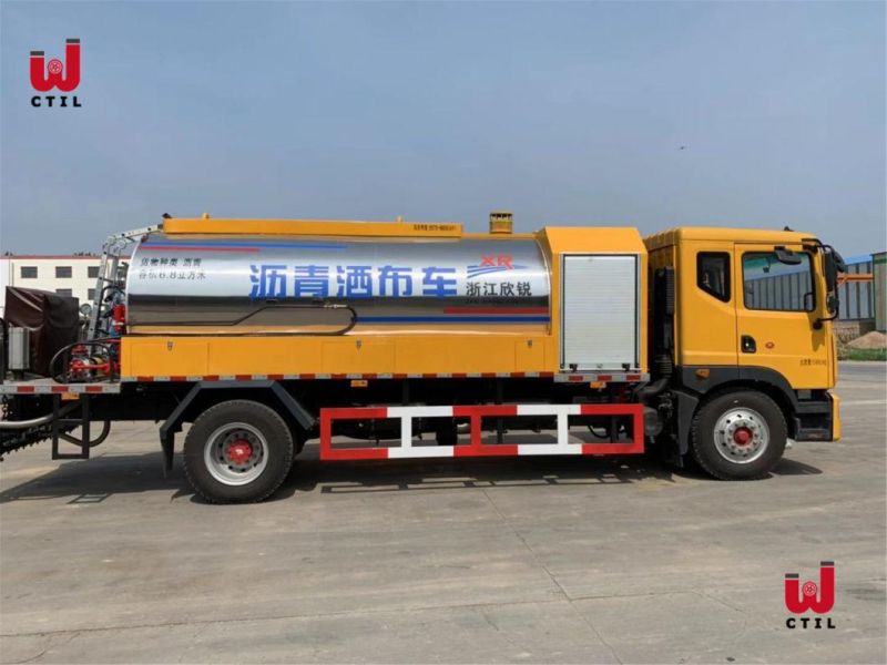 Dongfeng 10 Ton 4*2 Road Construction Asphalt Sprayer Heating Asphalt Distributor