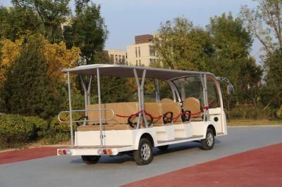 Low Price Sightseeing Bus Electric Four Wheel Solar Sightseeing Car with China