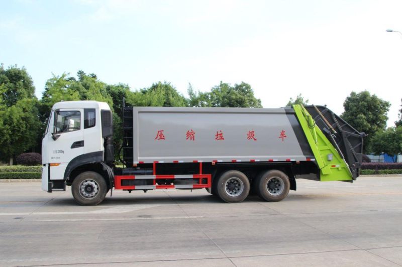 Dongfeng 6*4 10-Wheel 240HP 16cbm Garbage Compactor Truck