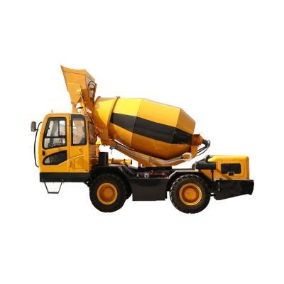 3.5cbm Ce Approved Self Loading Mobile Concrete Mixer Truck