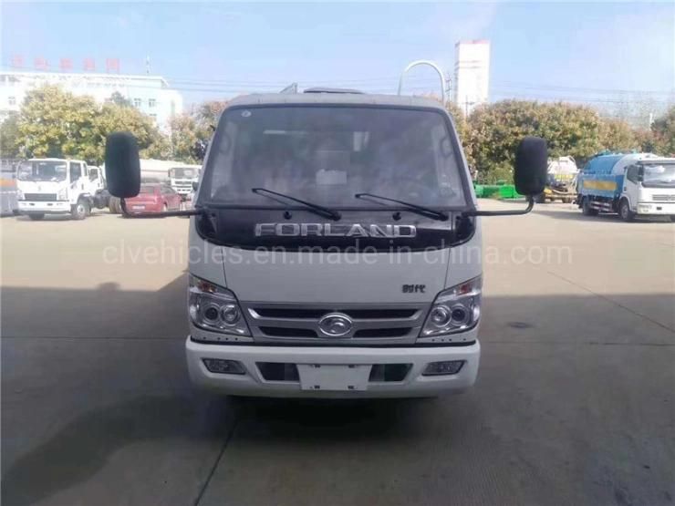 Foton 4X2 4cbm Refuse Collection Vehicle Garbage Compressed Compactor Truck