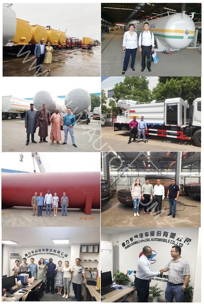 Chengli Factory Price Water Sprinkler with 8000liters Water Tank Delivery Truck