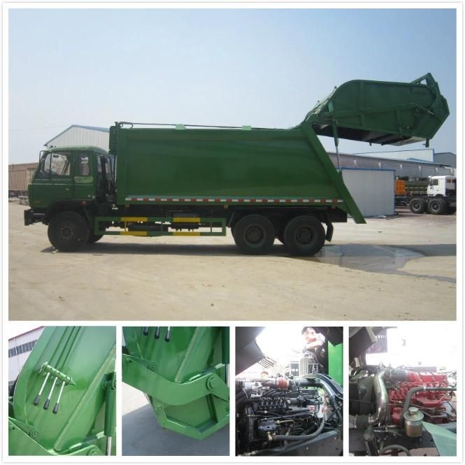 Heavy Duty 18cbm Garbage Refuse Truck Vehicle