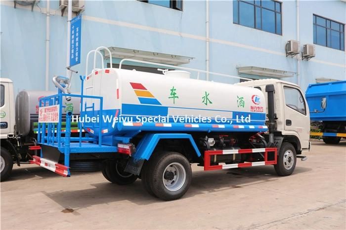 4000liters 4tons Dongfeng Water Tanker Truck 1000gallons Water Delivery Truck for Tender