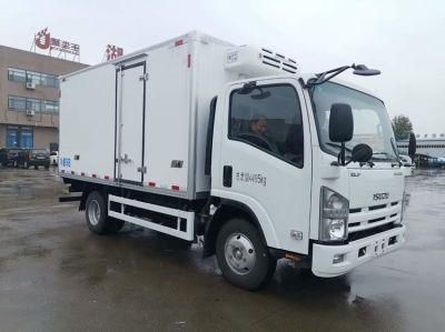 Small Japan Isuz U Right Hand Drive 3t 5t 3tonne 5tonne Refrigerated Van Truck for Cold Food