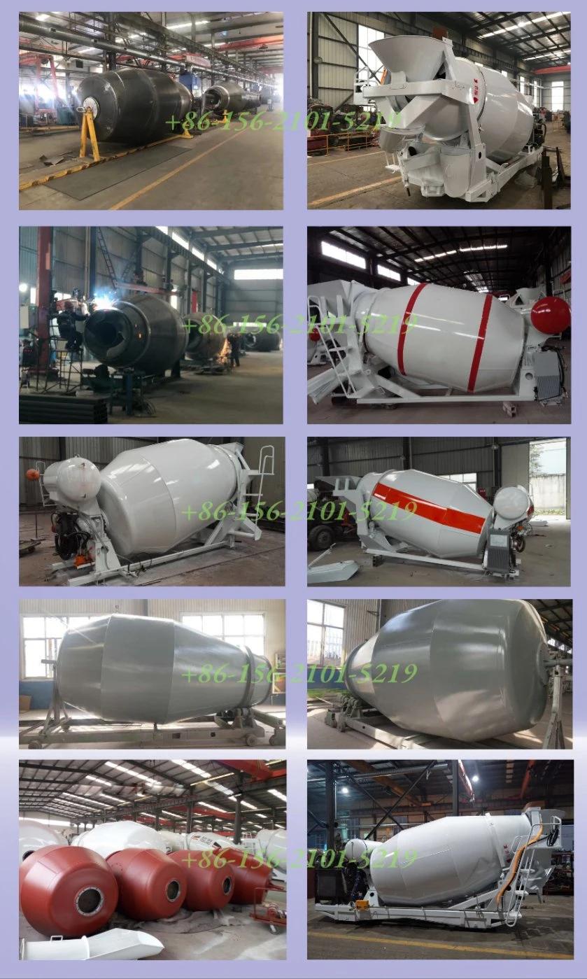 Bueno Brand 10cbm Material Cement Concrete Mixer Drum for Isuzu Hino Fuso Concrete Mixer Truck Chassis