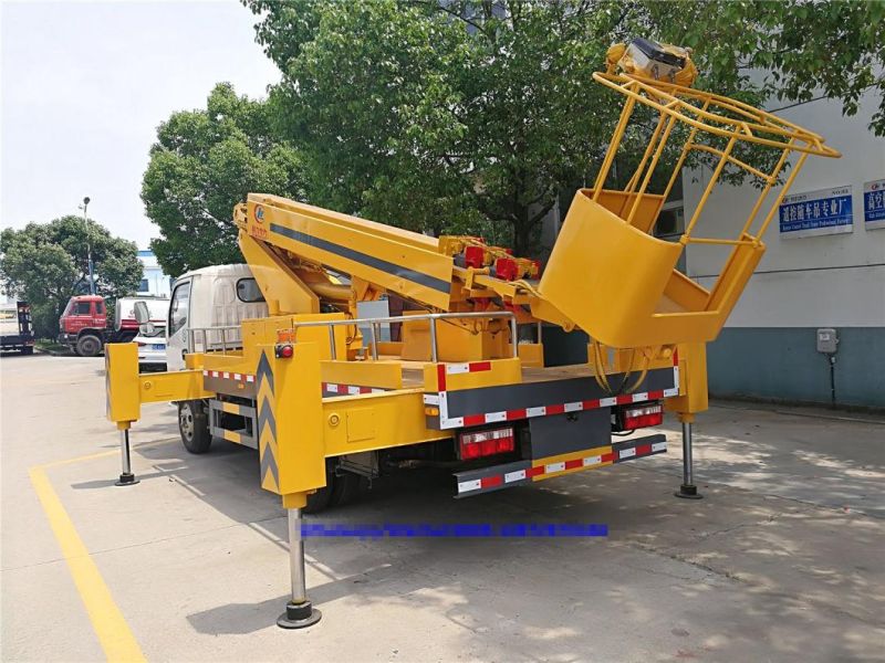 Hot Sale Foton Forland 10m 12m 14m 16m 18m 20m Telescopic Boom Insulated Bucket Truck