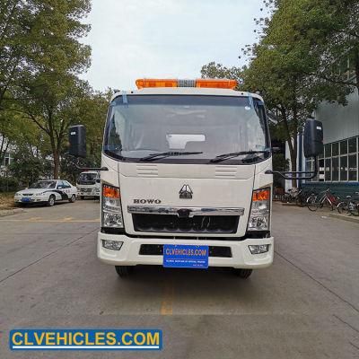 Sinotruk 4X2 Rhd 5000L 5cbm Sewer Cleaner and Suction Trucks Sewer Cleaning Truck