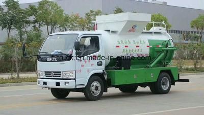 6 Wheel 5cbm PLC Full Automatic Kitchen Garbage Truck for Sale