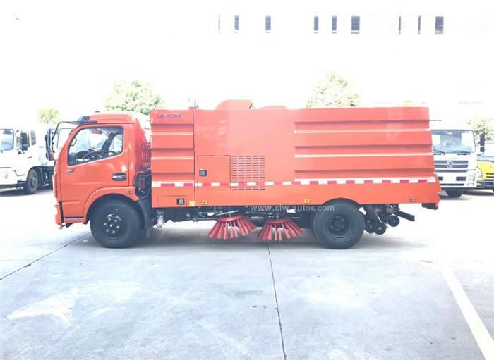 China Best Chengli Factory 7m3/8m3 Urban Road Gravel Washing Plant Cleaning Truck 3m Sweeping Width