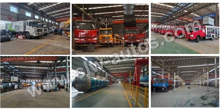 Customized 8m3 Road Sweeping Truck with 6m3 Garbage Tank and 2m3 Water Tanker