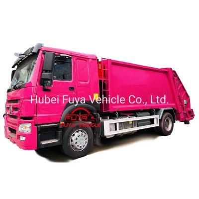 Sinotruk HOWO 12m3 Rubbish Compactor Truck Collect Community Waste